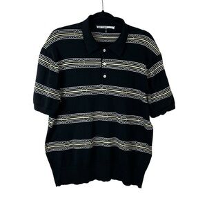 MR TURK Vintage Short Sleeve Cotton Sweater